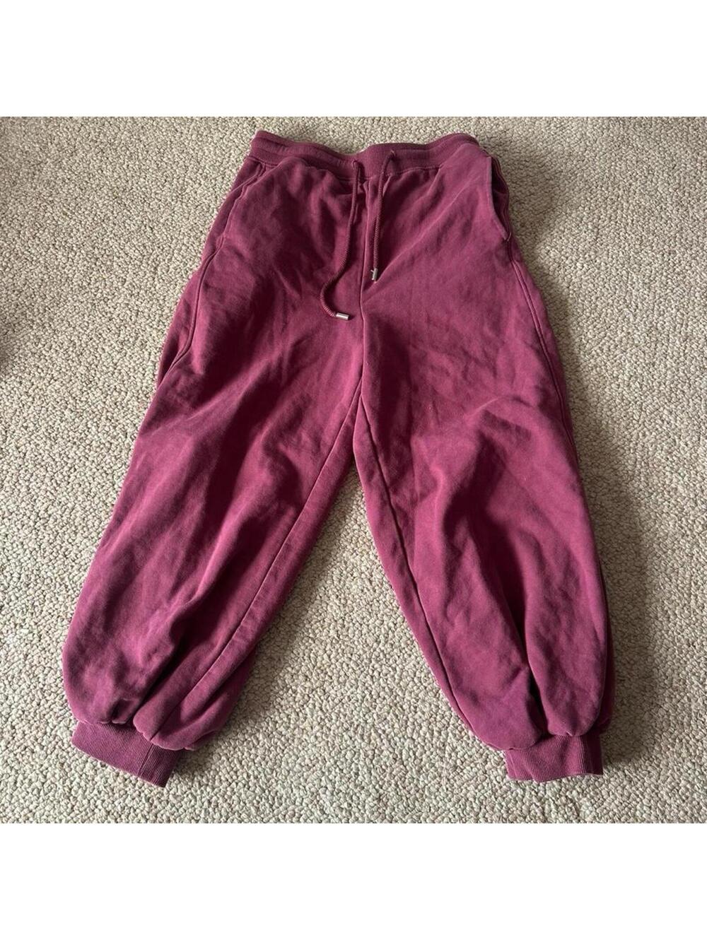 Nap.. Take A Nap Burgundy joggers with pockets